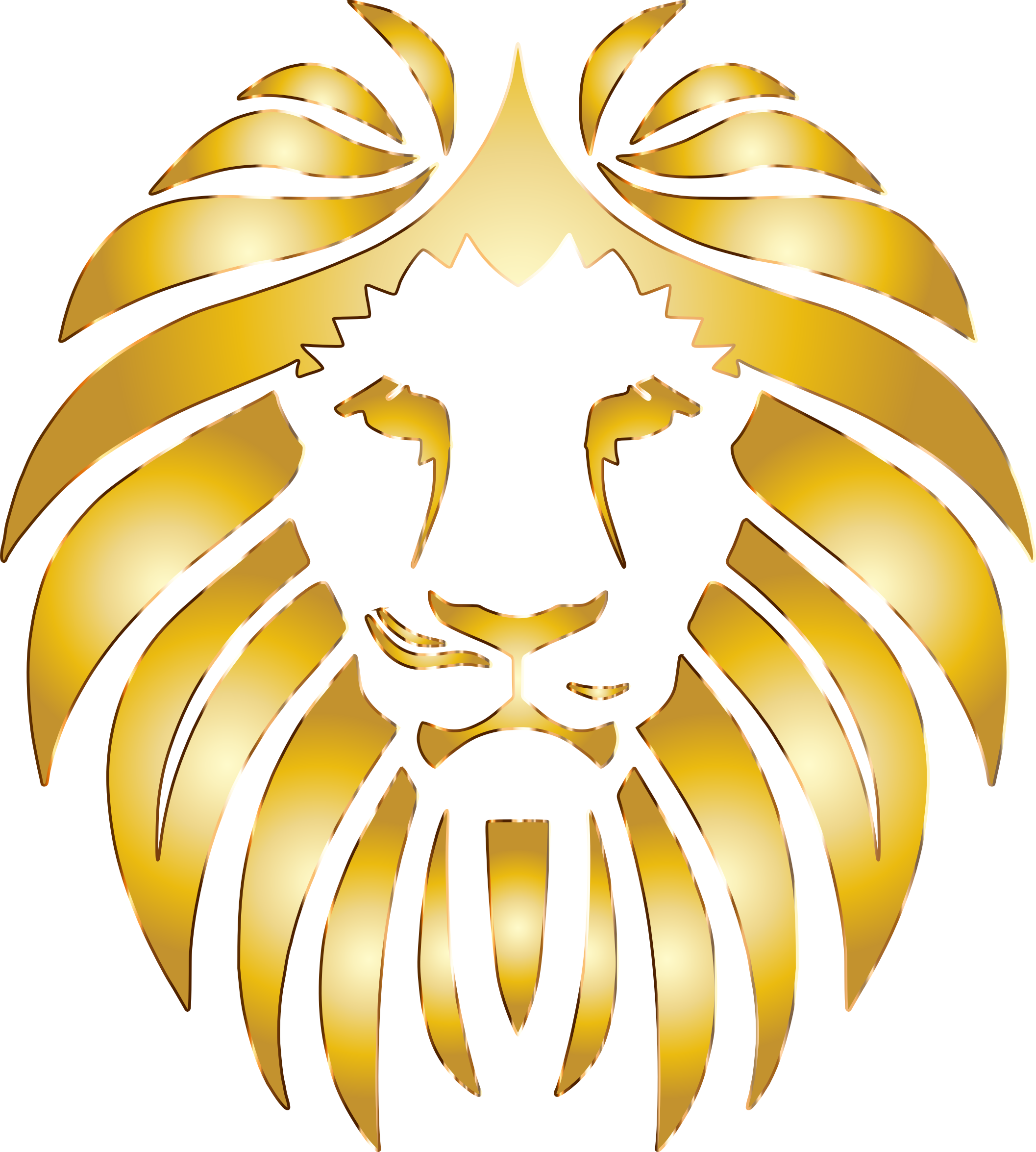 Golden Lion 8 No Background Icons PNG - Free PNG and Icons Downloads