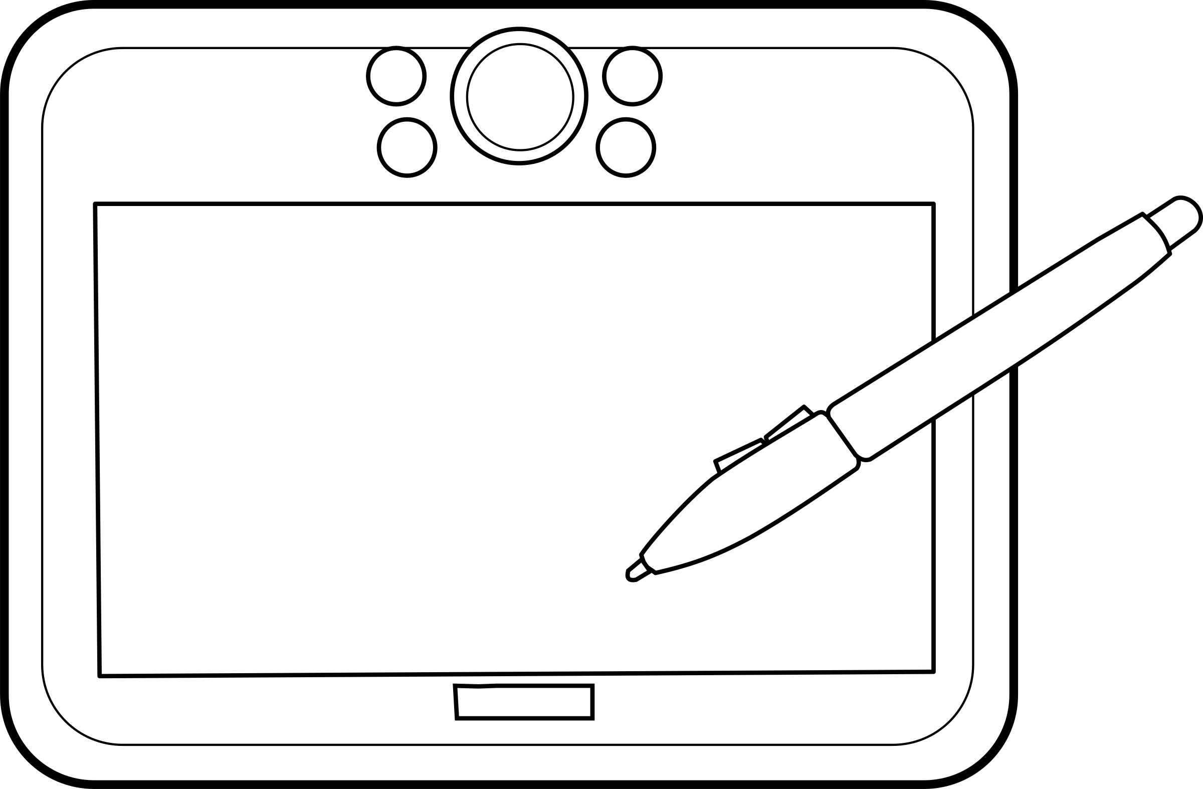 Graphic Tablet  Clip arts