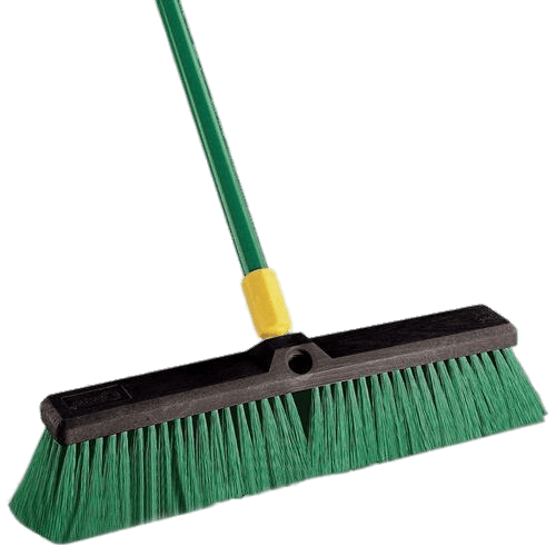Green Floor Cleaning Brush Clip arts
