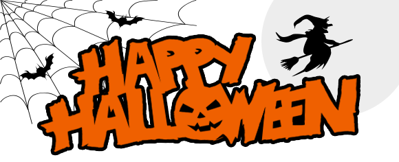 Happy Halloween Banner PNG icon