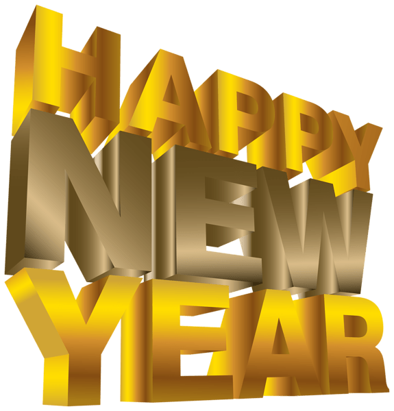 Happy New Year Movie Letters SVG Clip arts