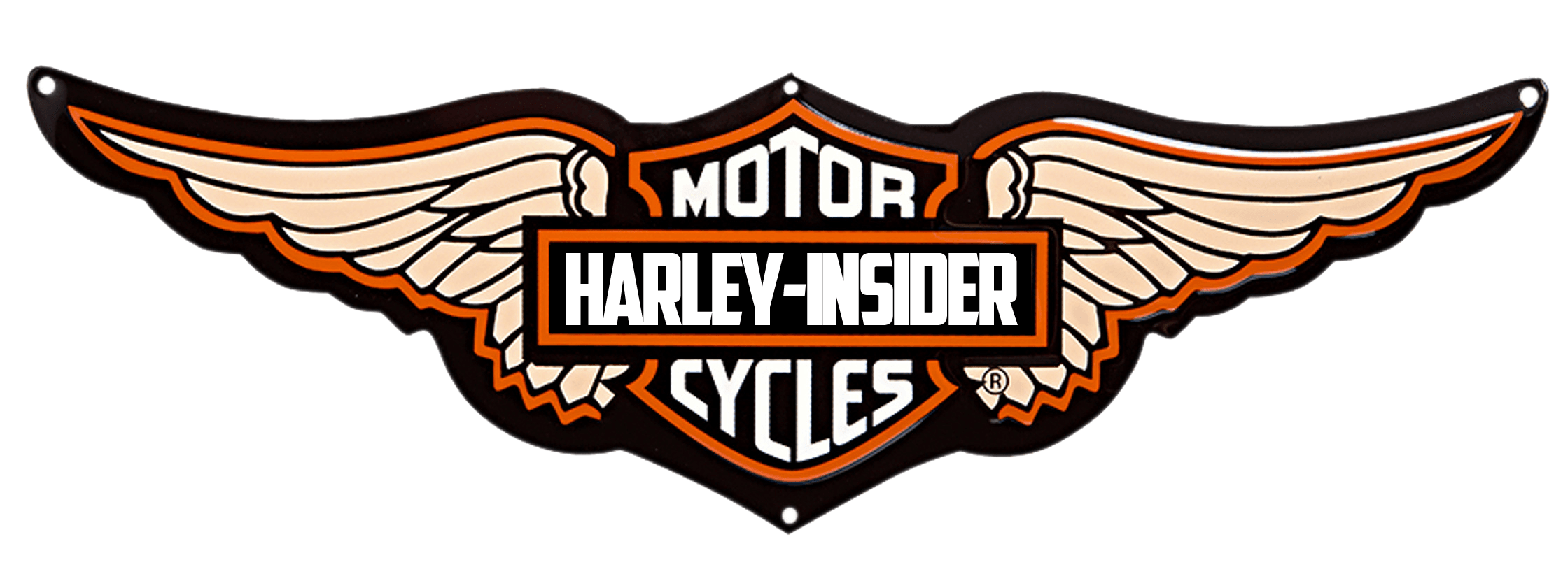 Harley Davidson Wings Logo SVG Clip arts