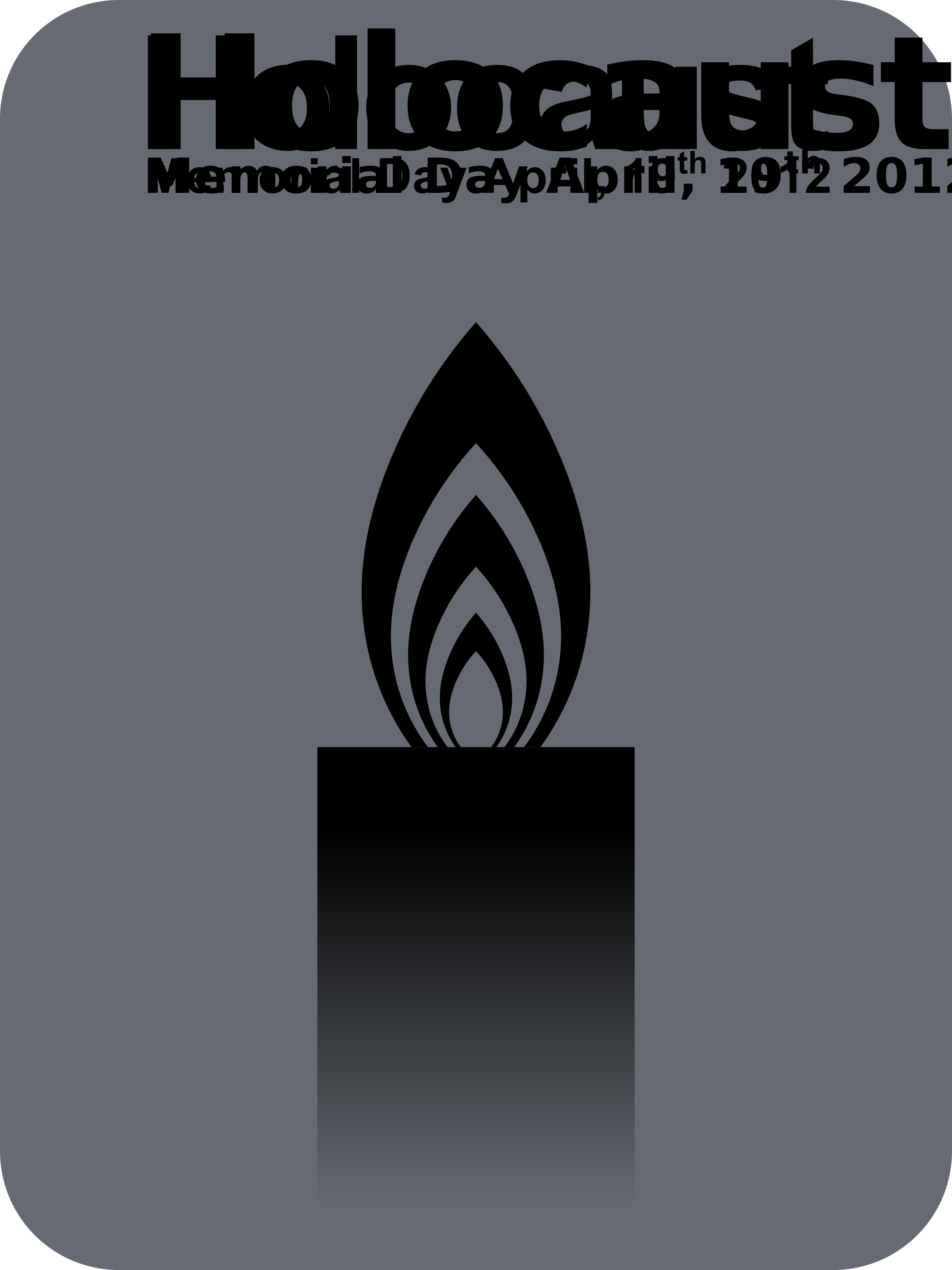 HolocaustMemorialDay 20120419 Clip arts