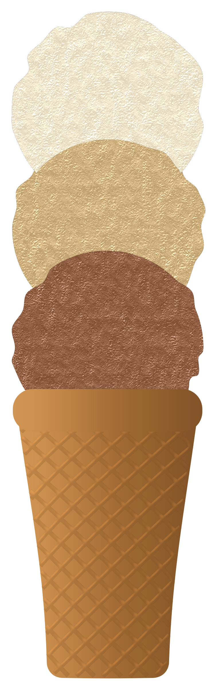 Ice cream cone SVG Clip arts