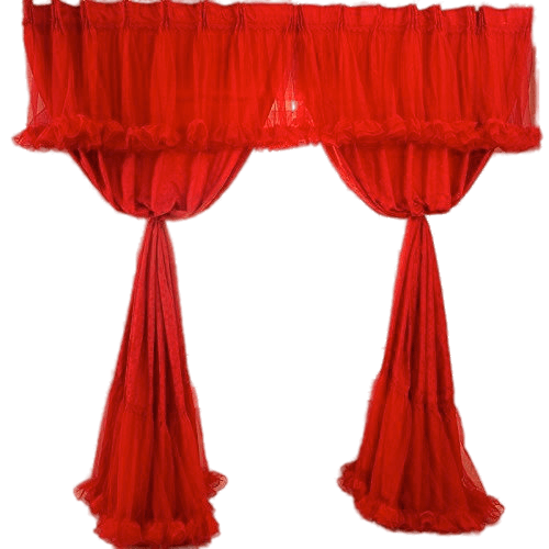 Indian Style Red Curtains SVG Clip arts