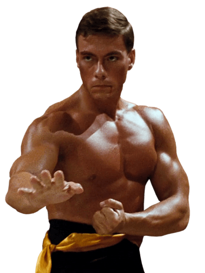 Jean Claude Van Damme Martial Art Clip arts