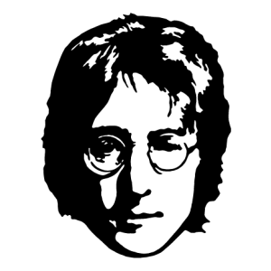 John Lennon Clipart SVG Clip arts