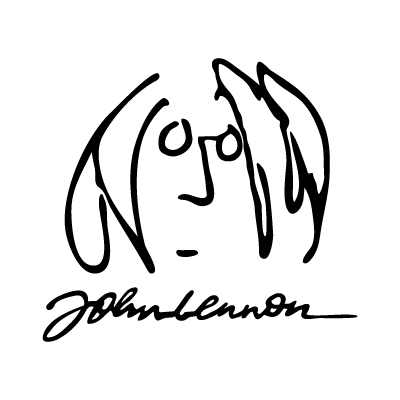 John Lennon Signature Clip arts