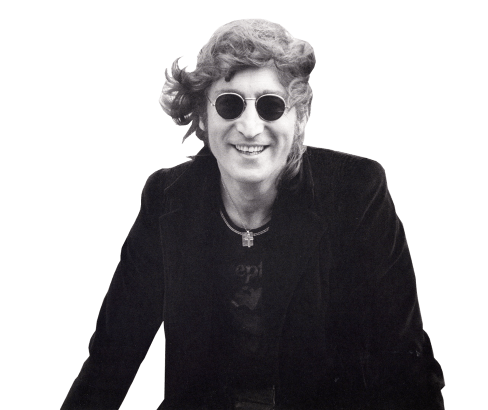 John Lennon Smiling PNG icon