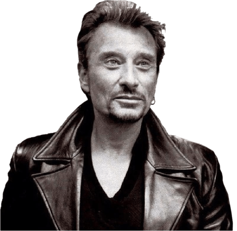 Johnny Hallyday Smiling PNG icon