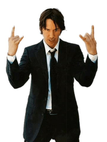 Keanu Reeves Young PNG icon