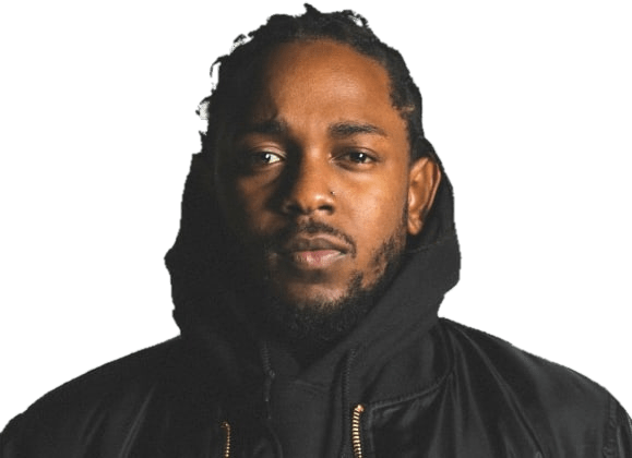Kendrick Lamar Black Coat SVG Clip arts