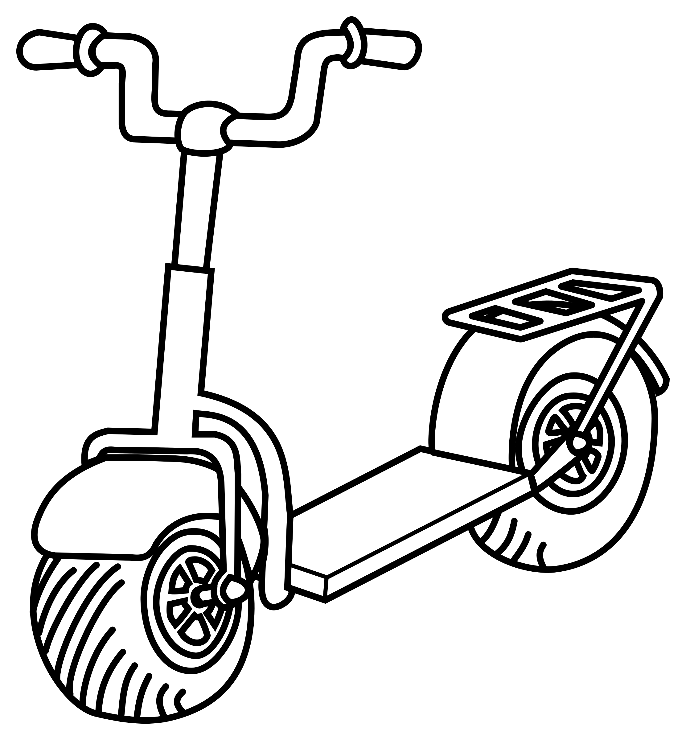 Kick Scooter PNG icon