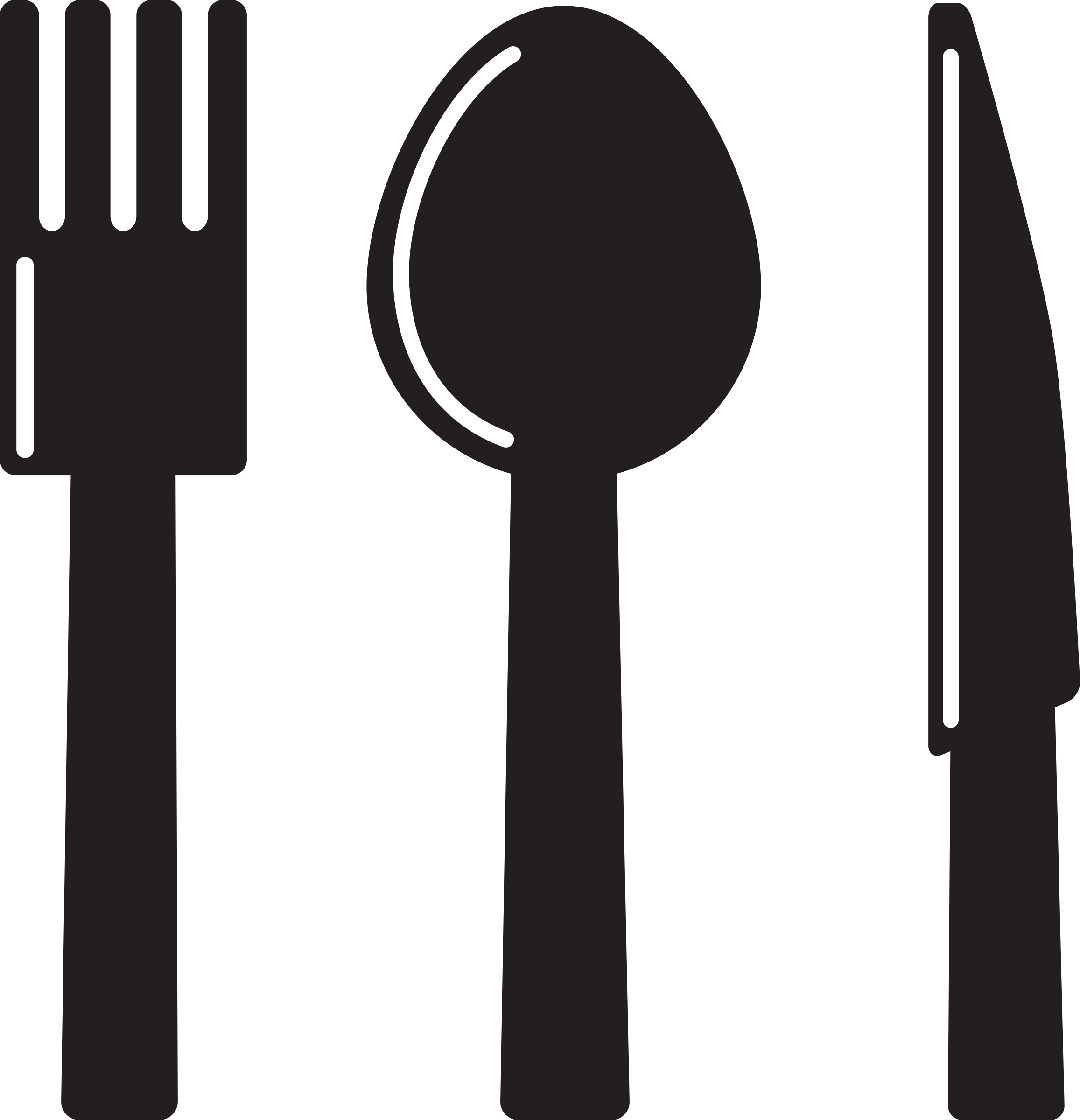 Kitchen Icon - Knife Spoon Fork PNG icon