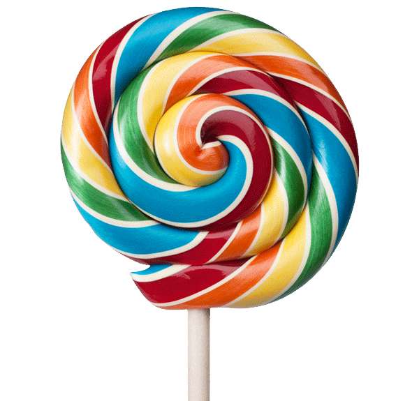 Large Colourful Lollipop PNG icon