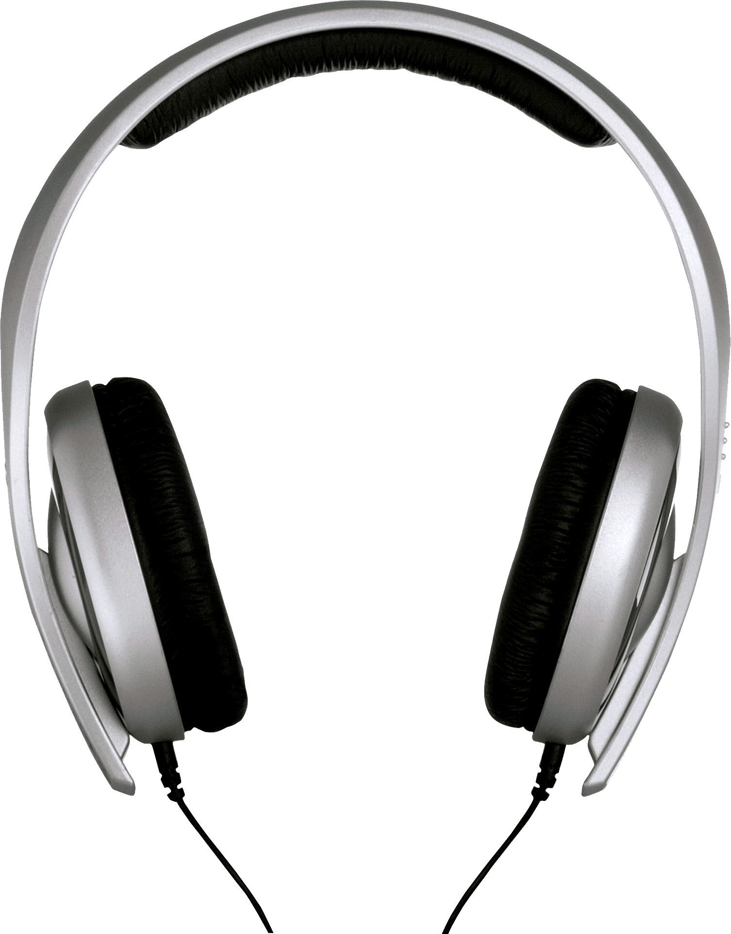 Large Grey Headphones PNG images