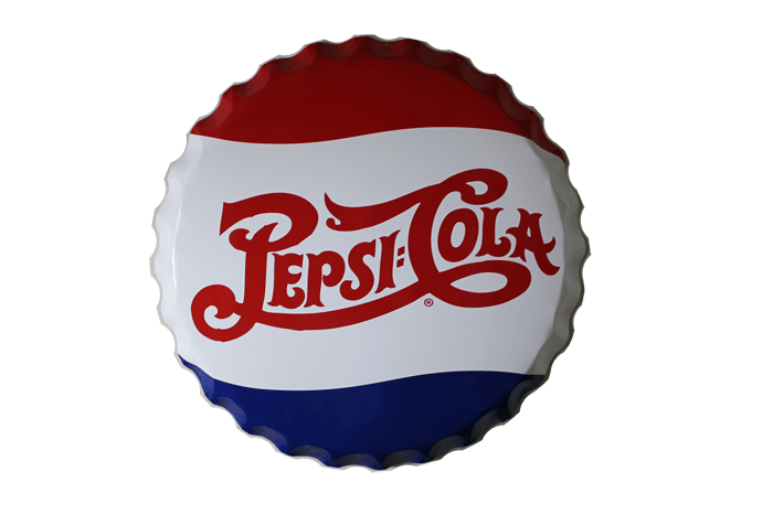 Large Pepsi Cap Sign Clip arts