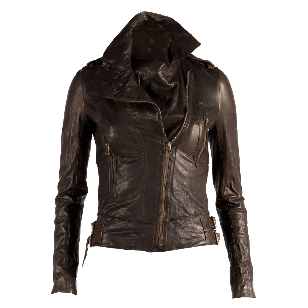 Leather Women Jacket PNG images
