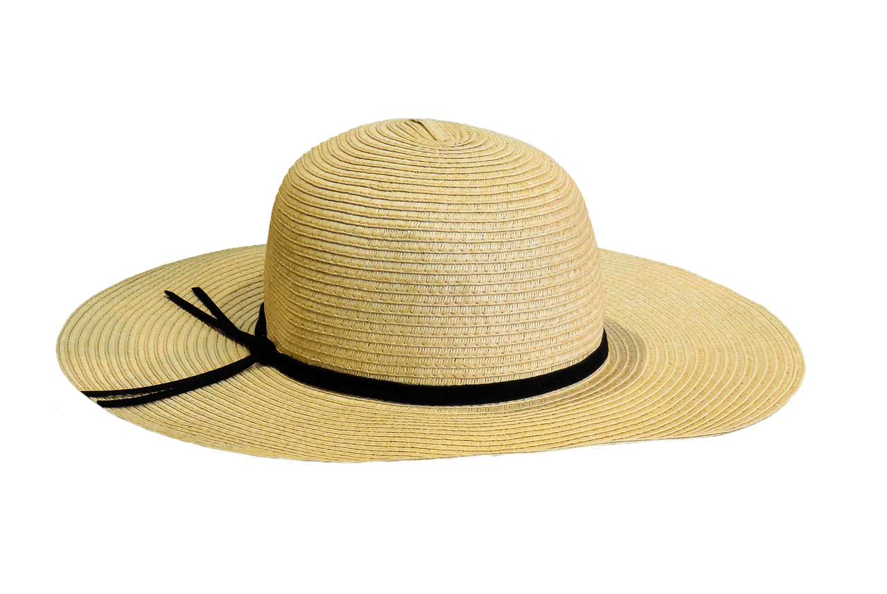 Light Brown Woven Hat Clip arts