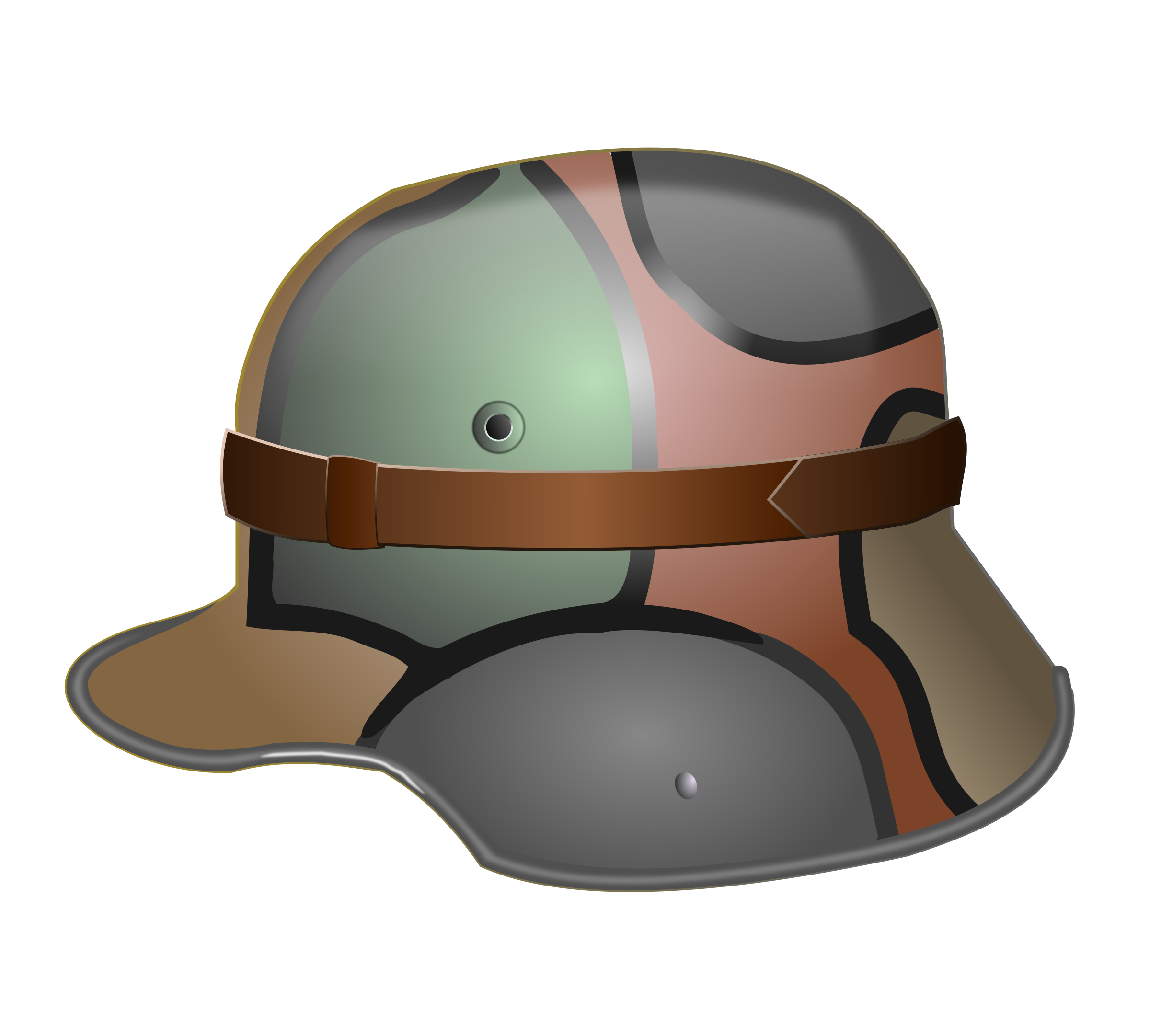 M1916 German WW1 Camo Helmet PNG icon
