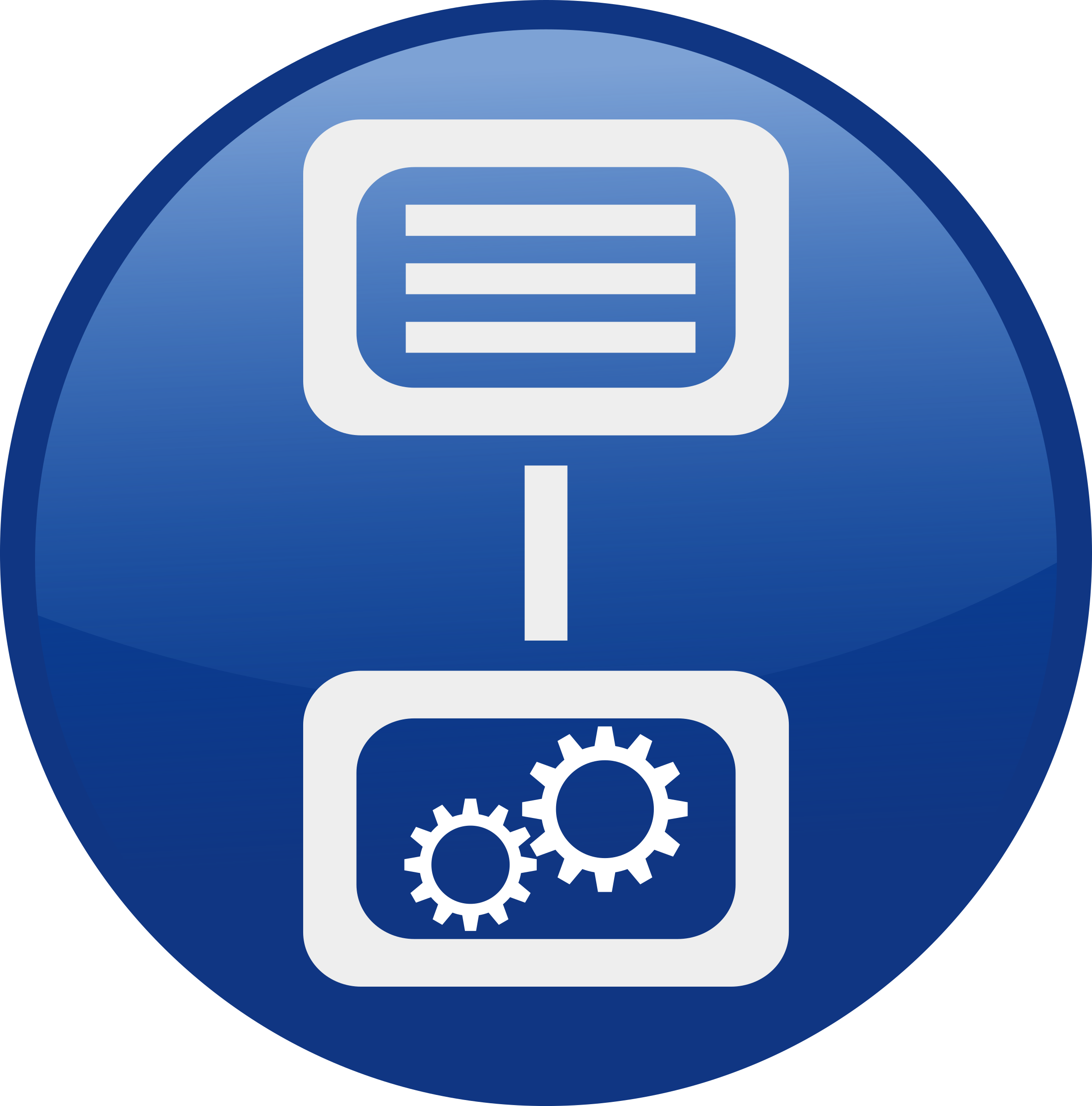 machine control-blue PNG icon
