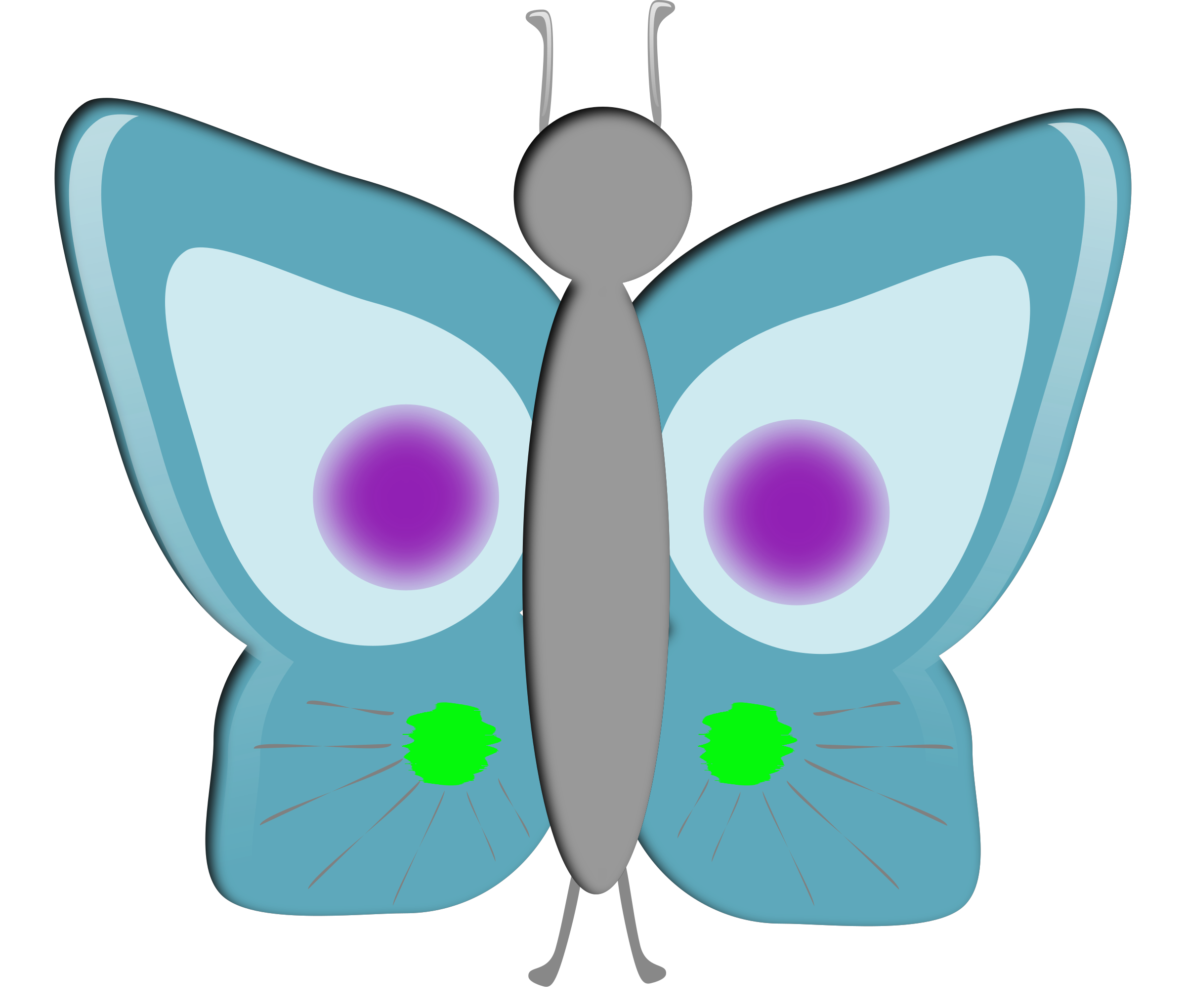Mariposa / Butterfly SVG Clip arts