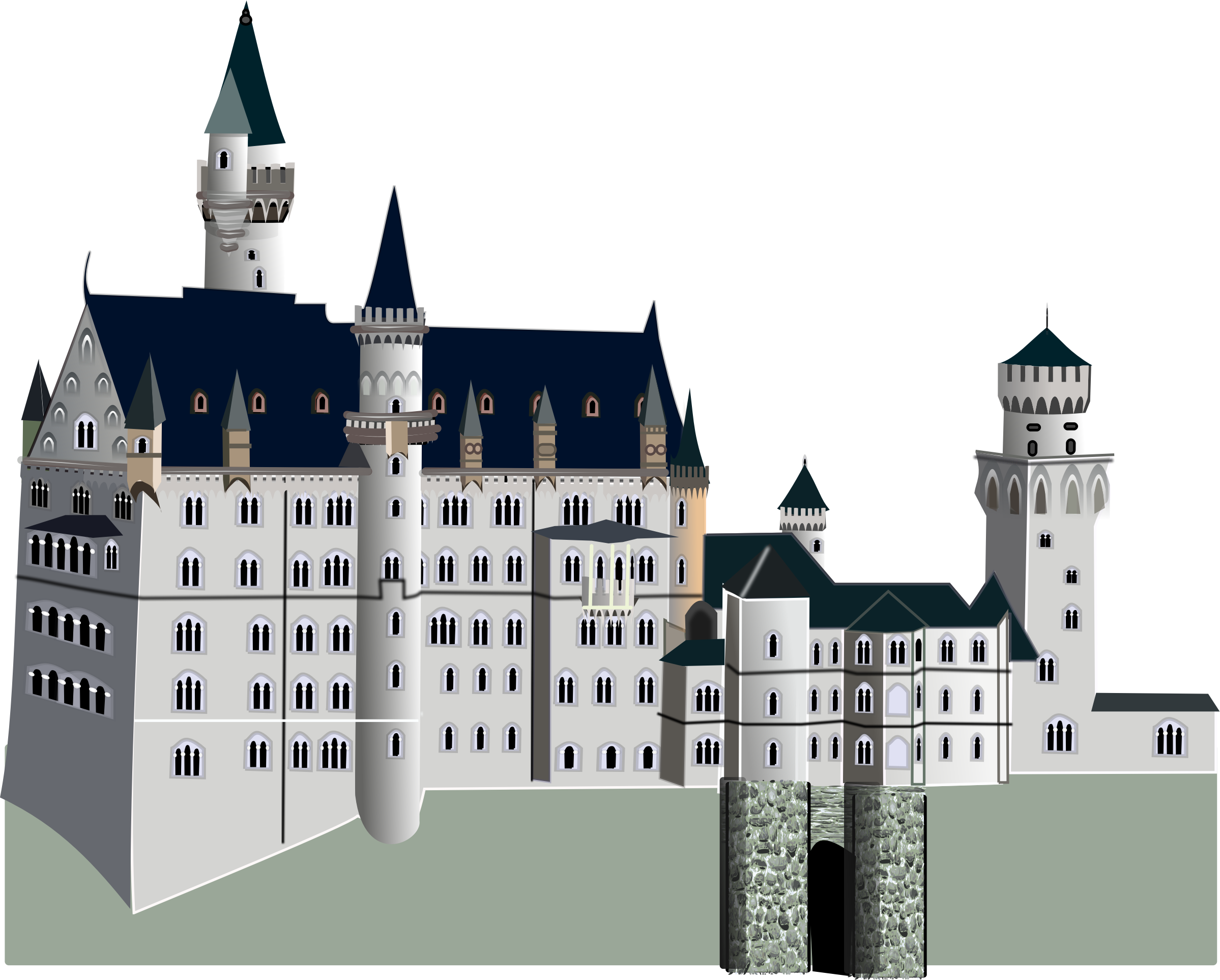 medieval castle PNG icon