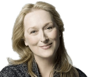 Meryl Streep Smiling PNG icon