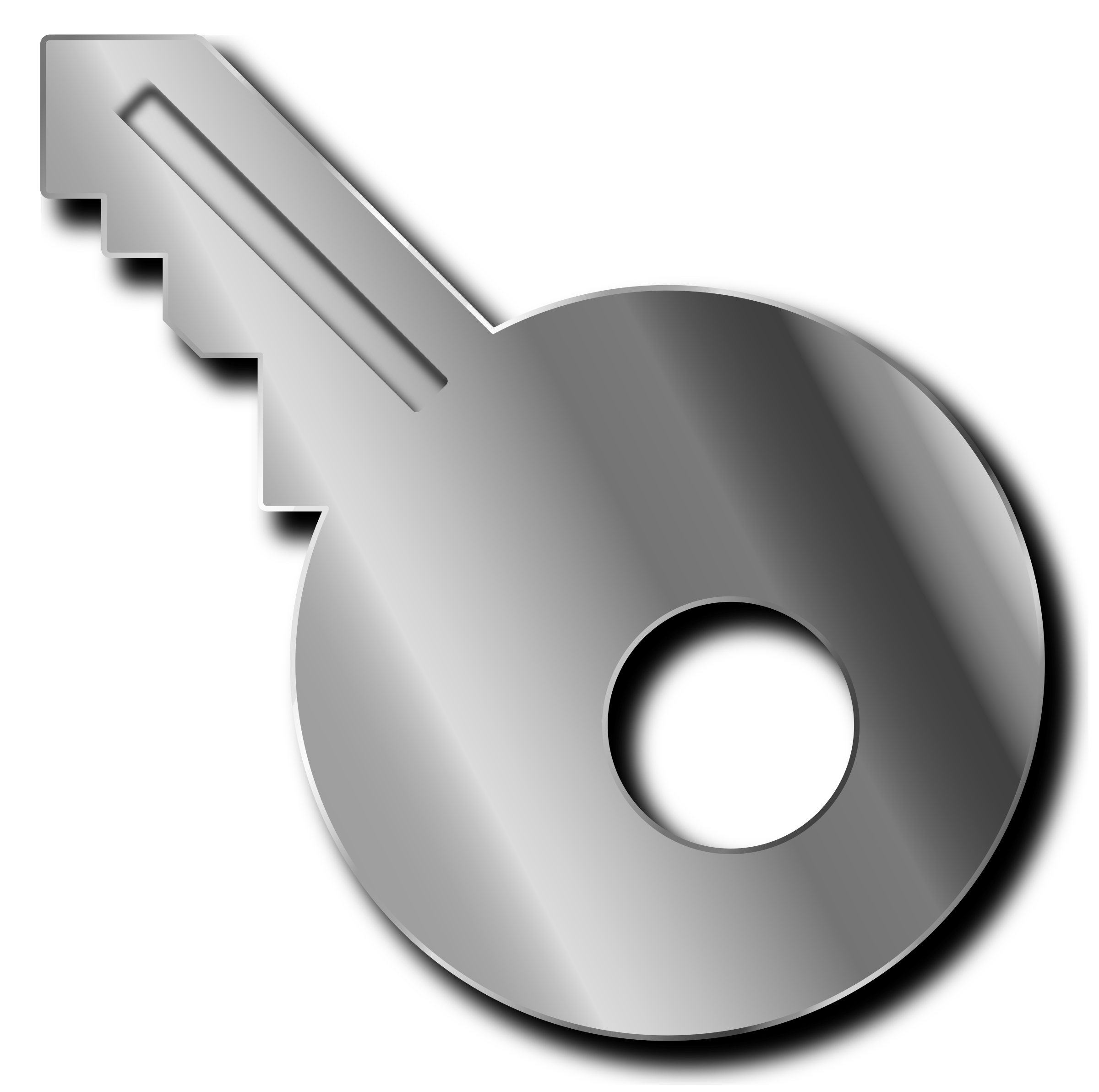 Metal Key PNG icon