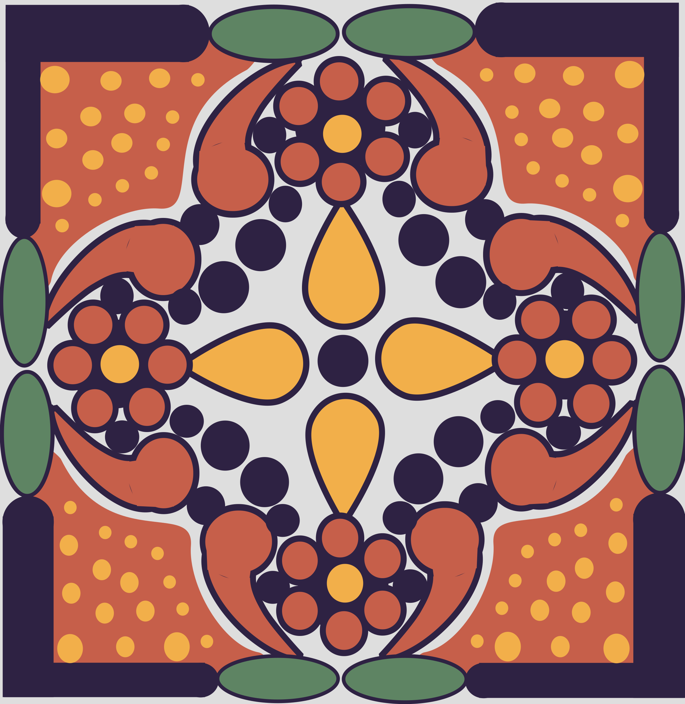 Mexican Tile Pattern - A PNG icon