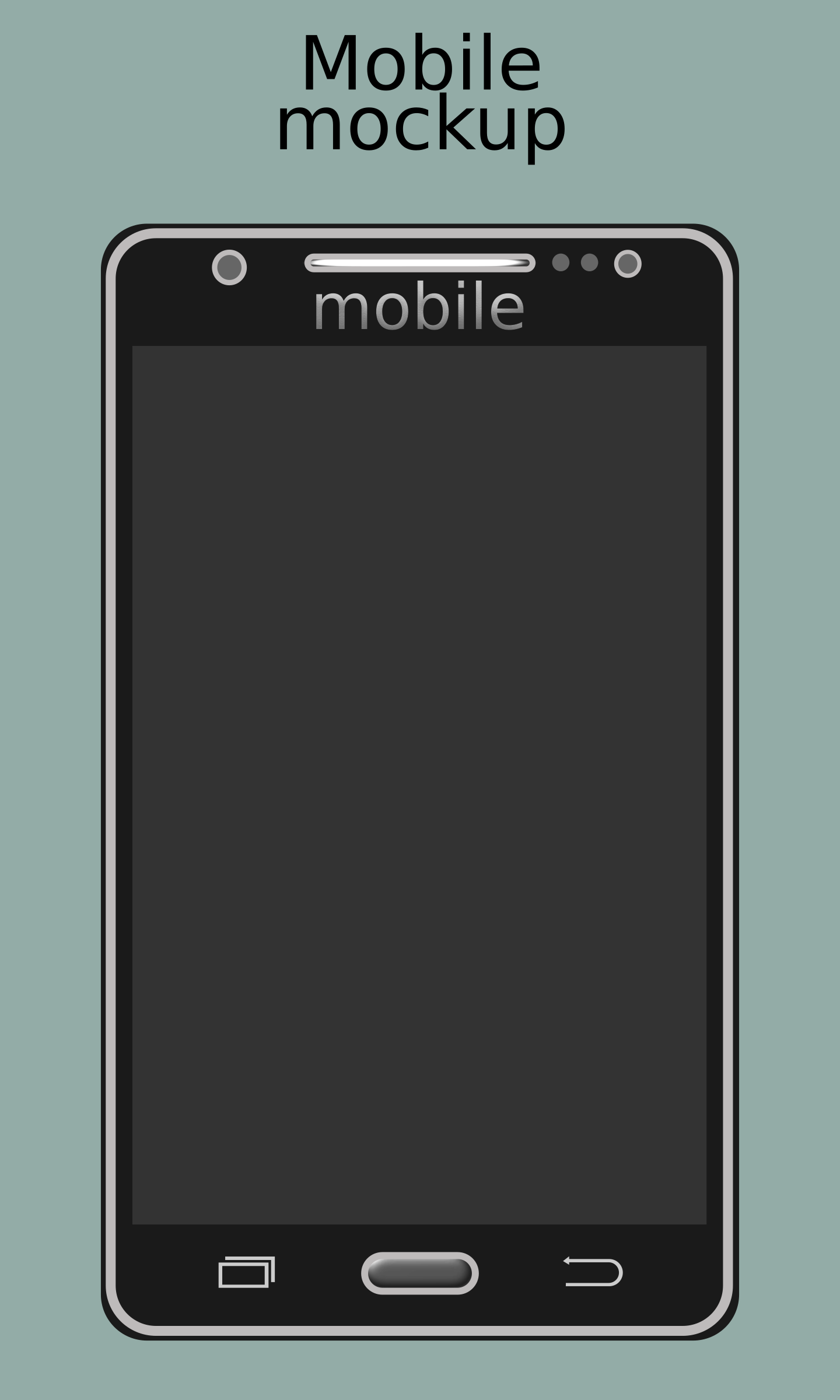 Mobile SVG Clip arts