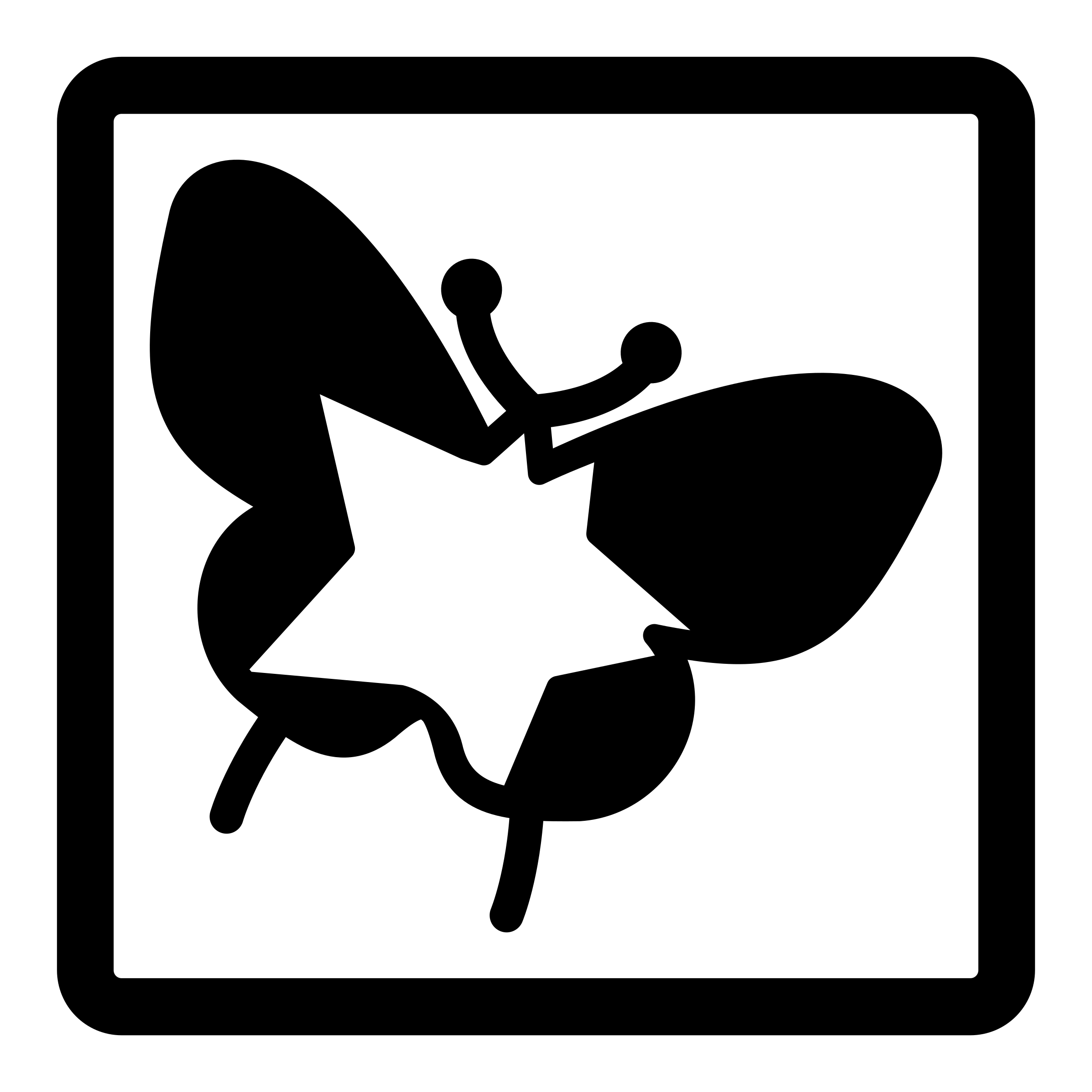 mono 001 star butterfly SVG Clip arts
