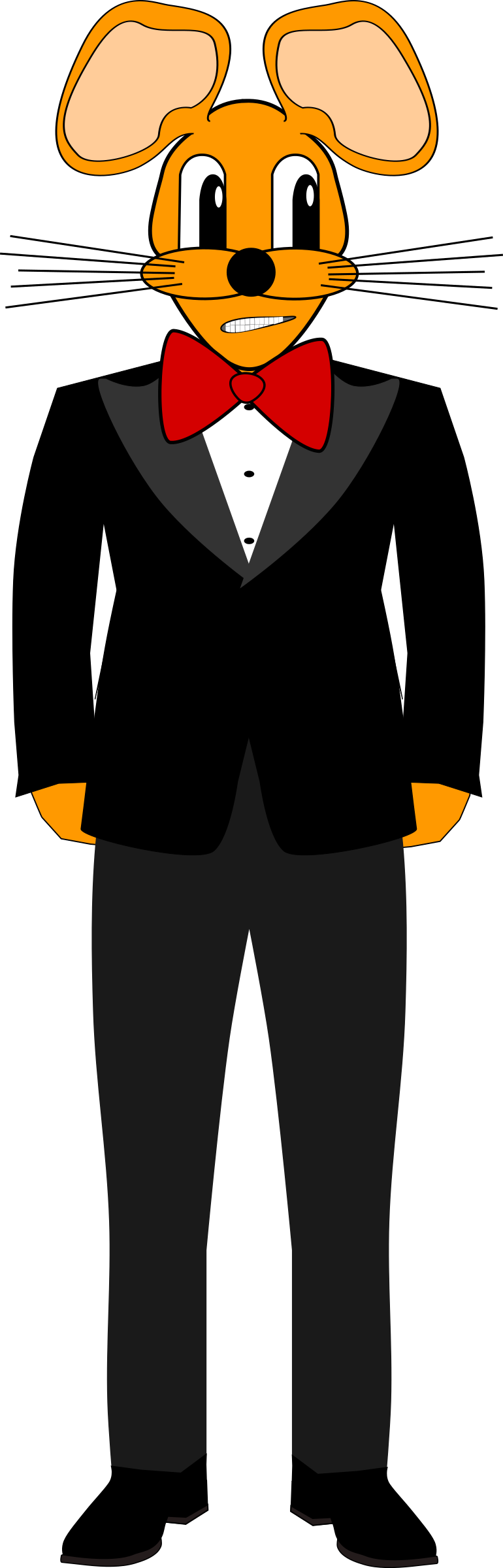 Mouse in a Tuxedo PNG icon