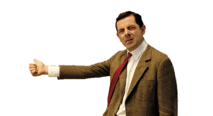 Mr Bean Hitchhiking Icons PNG - Free PNG and Icons Downloads