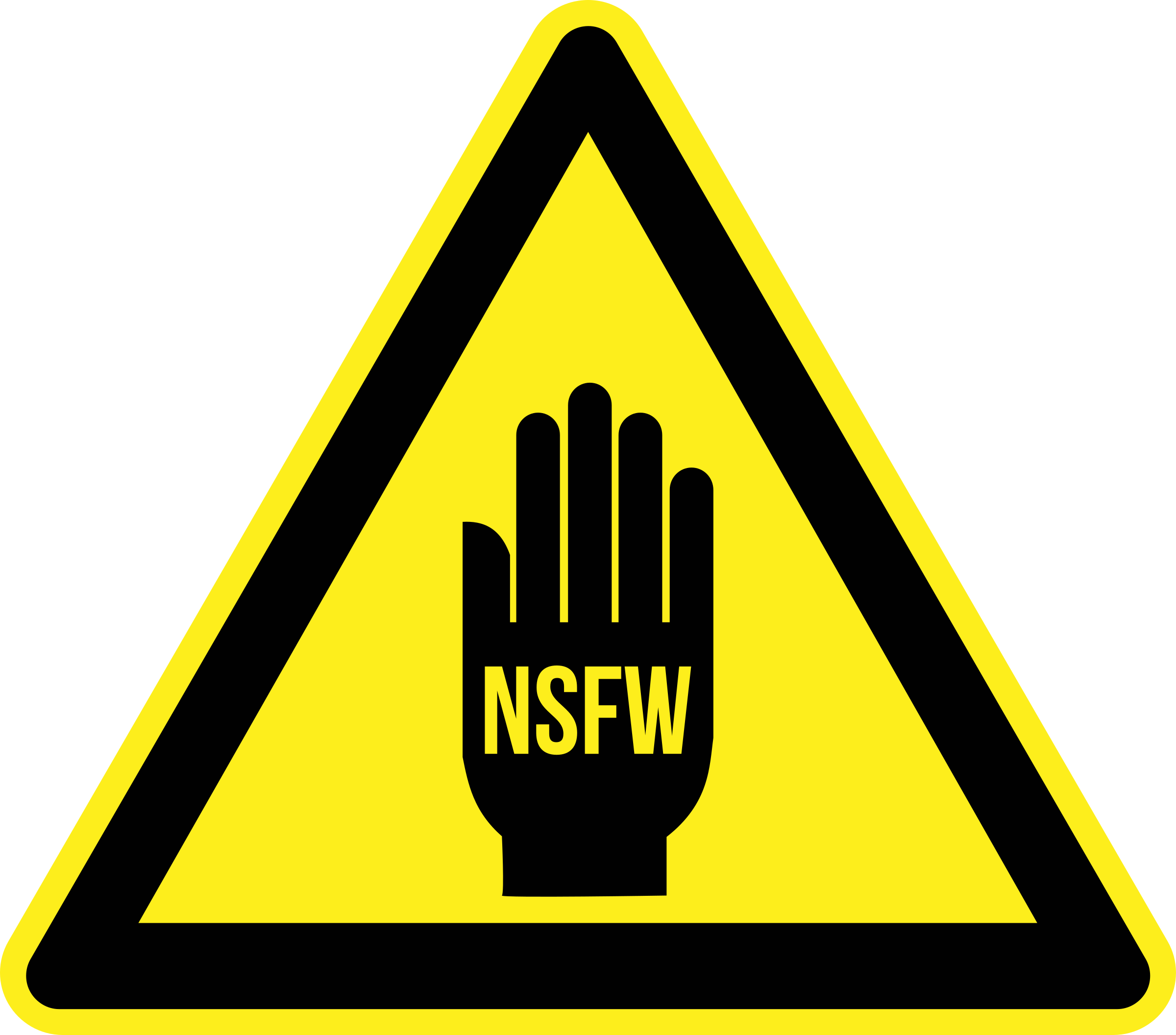 NSFW Warning PNG icon