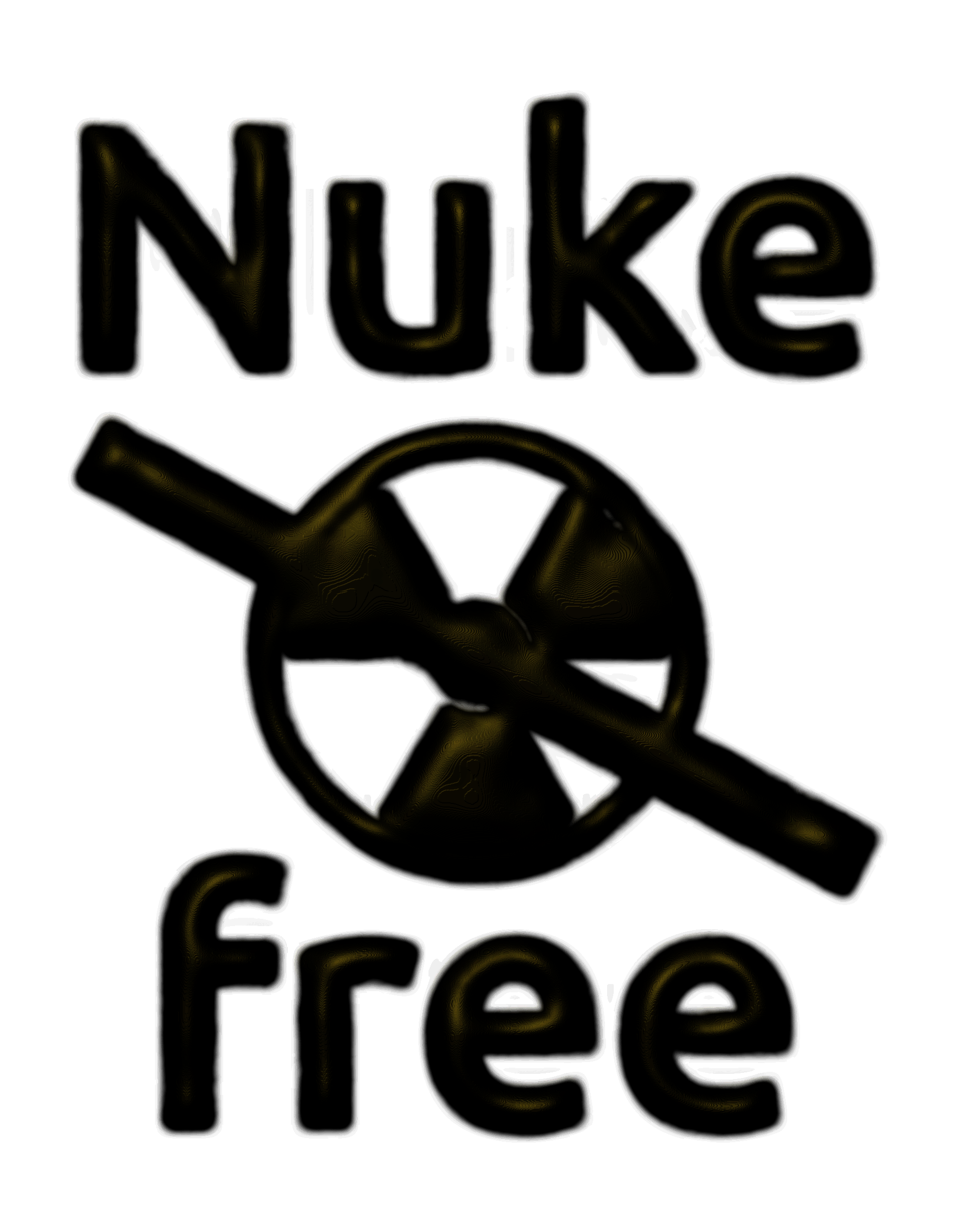 Nuke-free Eroded metal SVG Clip arts