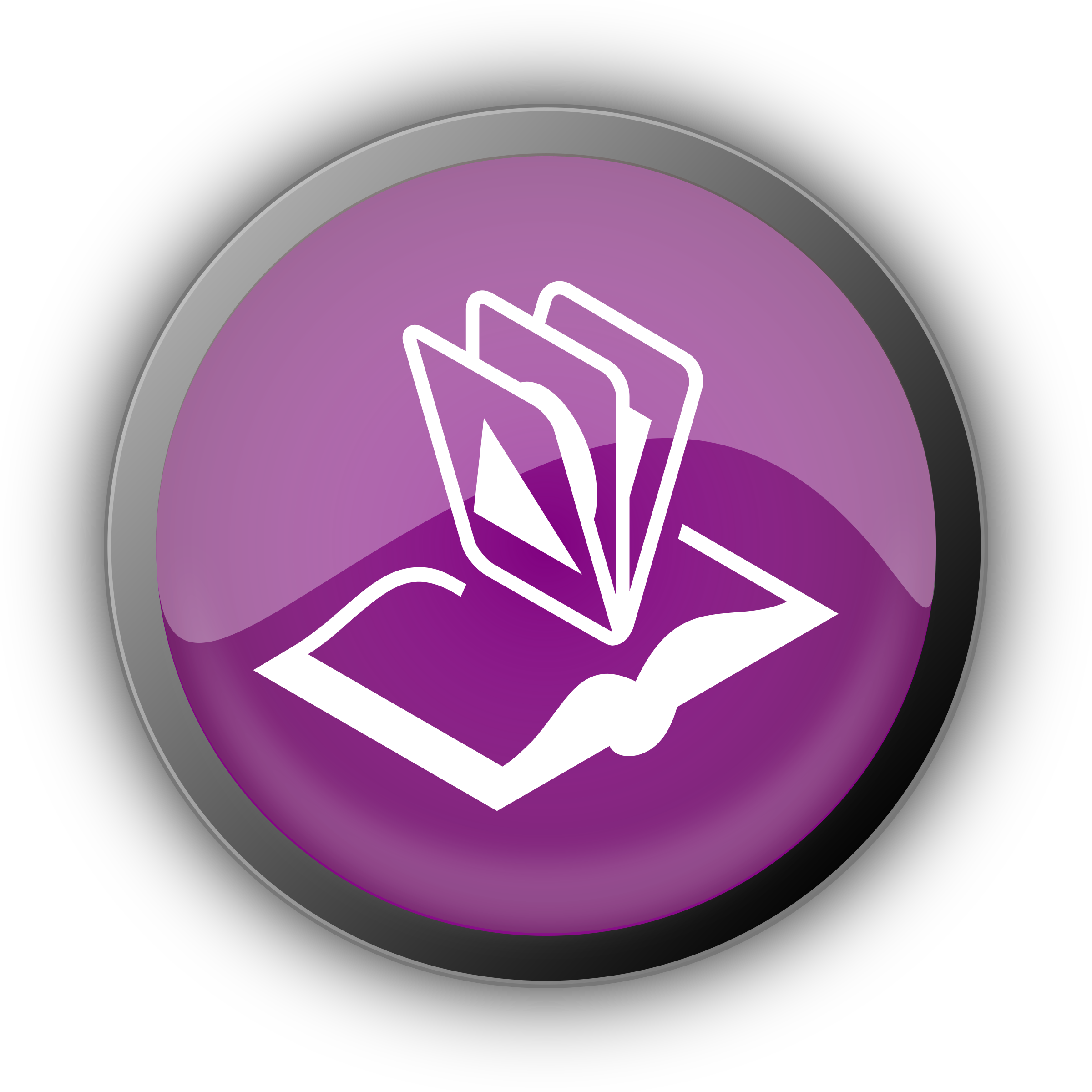 ocal logo purple PNG icon