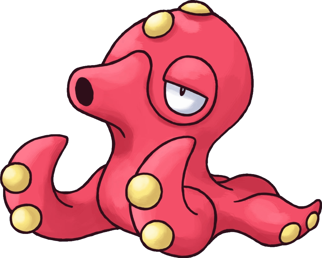 Octillery Pokemon PNG images