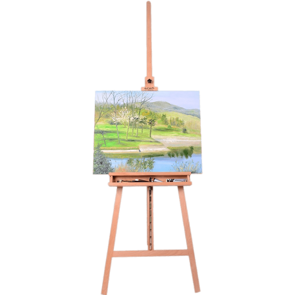 Painting on Easel SVG Clip arts