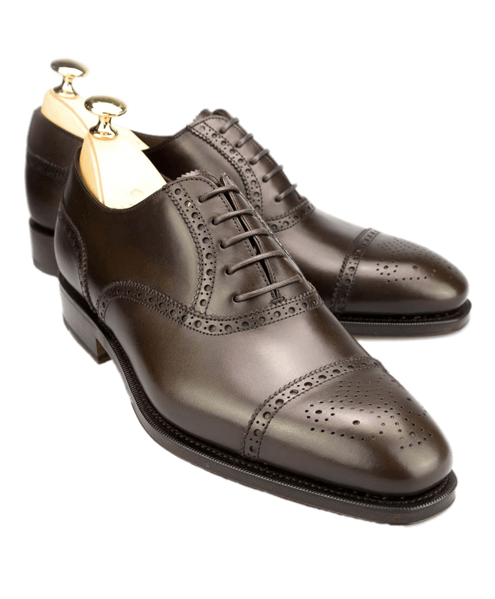 Pair Of Shiny Brown Brogues PNG images