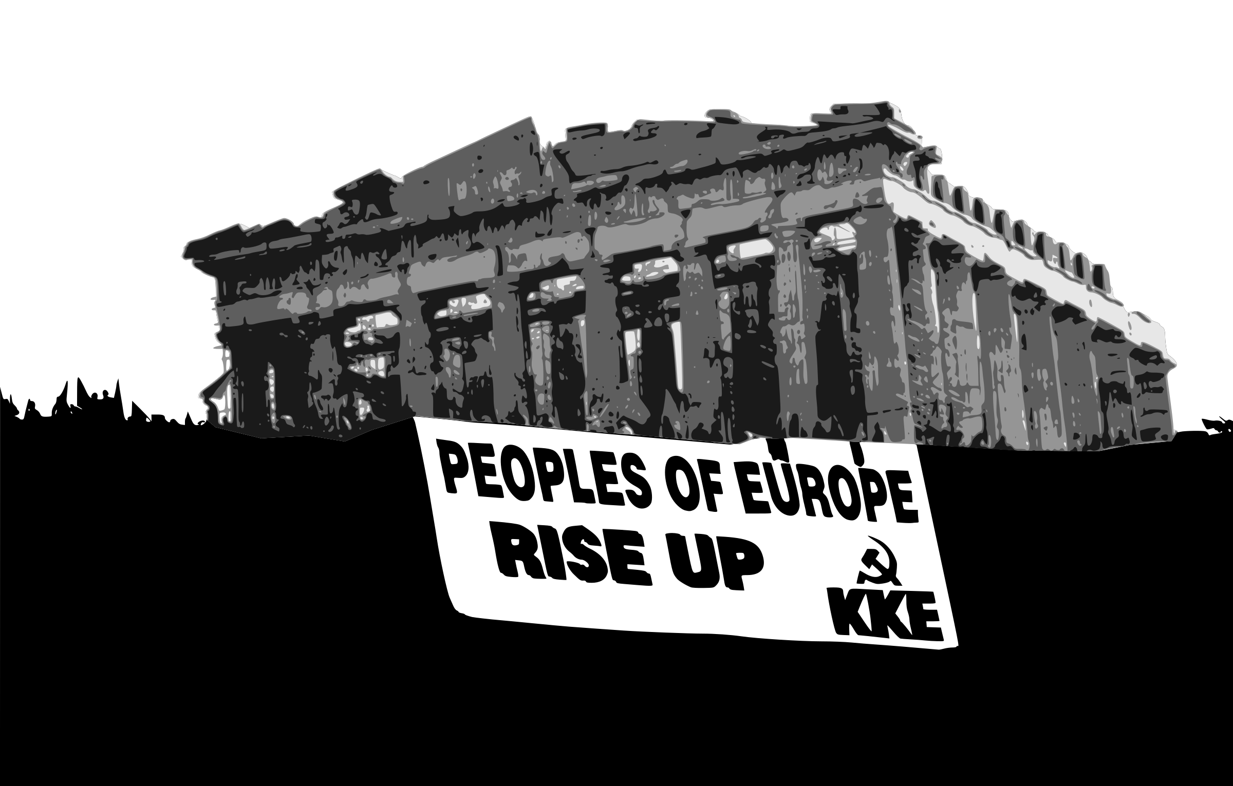 peoples of europe rise up kke Clip arts
