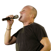 Phil Collins Singing PNG images
