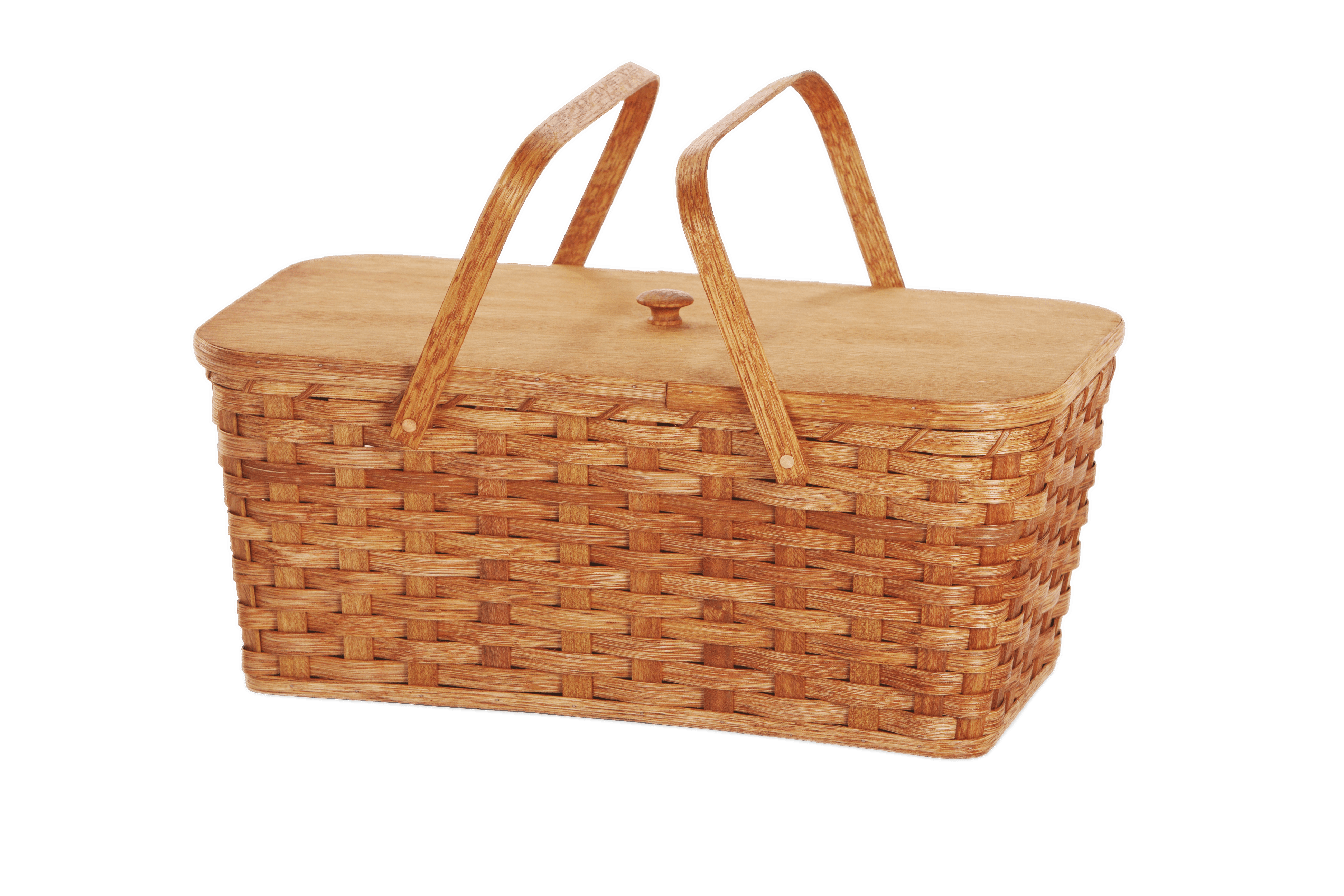 Picnic Basket With Two Handles PNG images