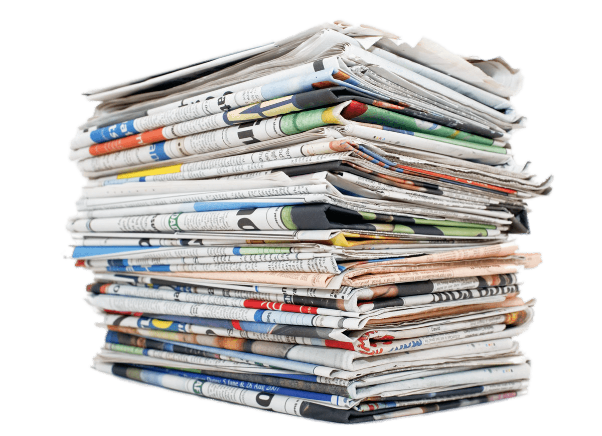 Pile Of Newspapers PNG images