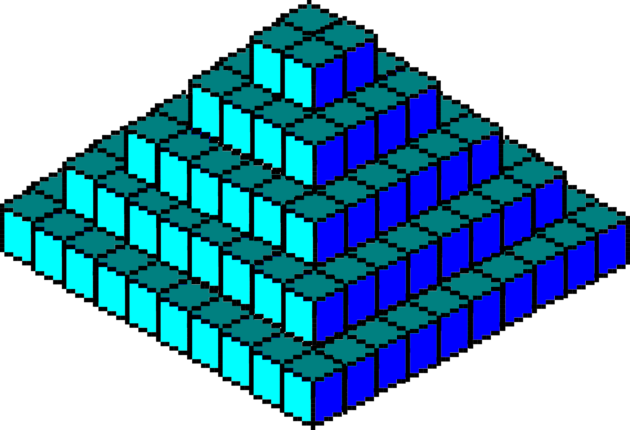 Pixel Piramide SVG Clip arts