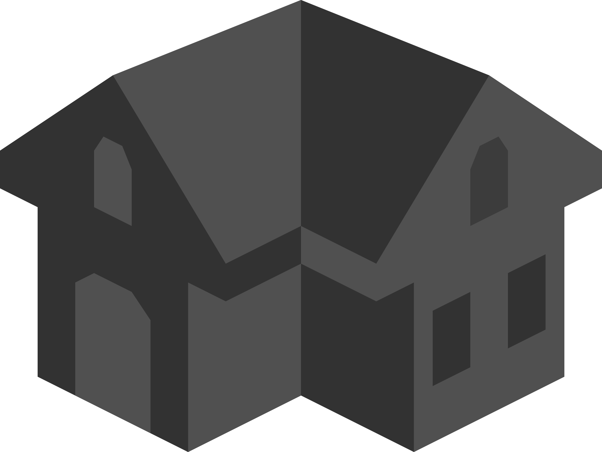 Placeholder Isometric Building Icon Colored Dark Alternative 2 PNG icon