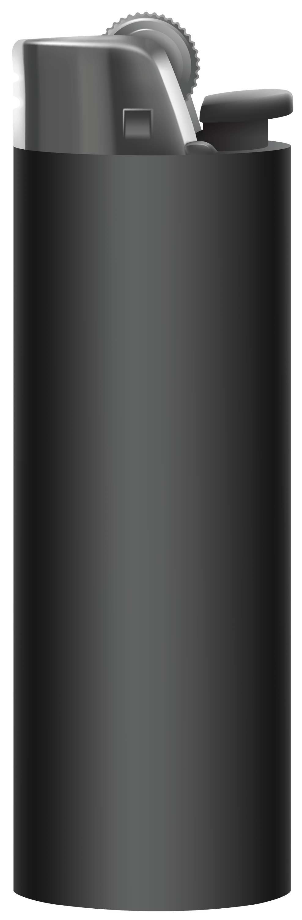 Plastic Lighter Black PNG images