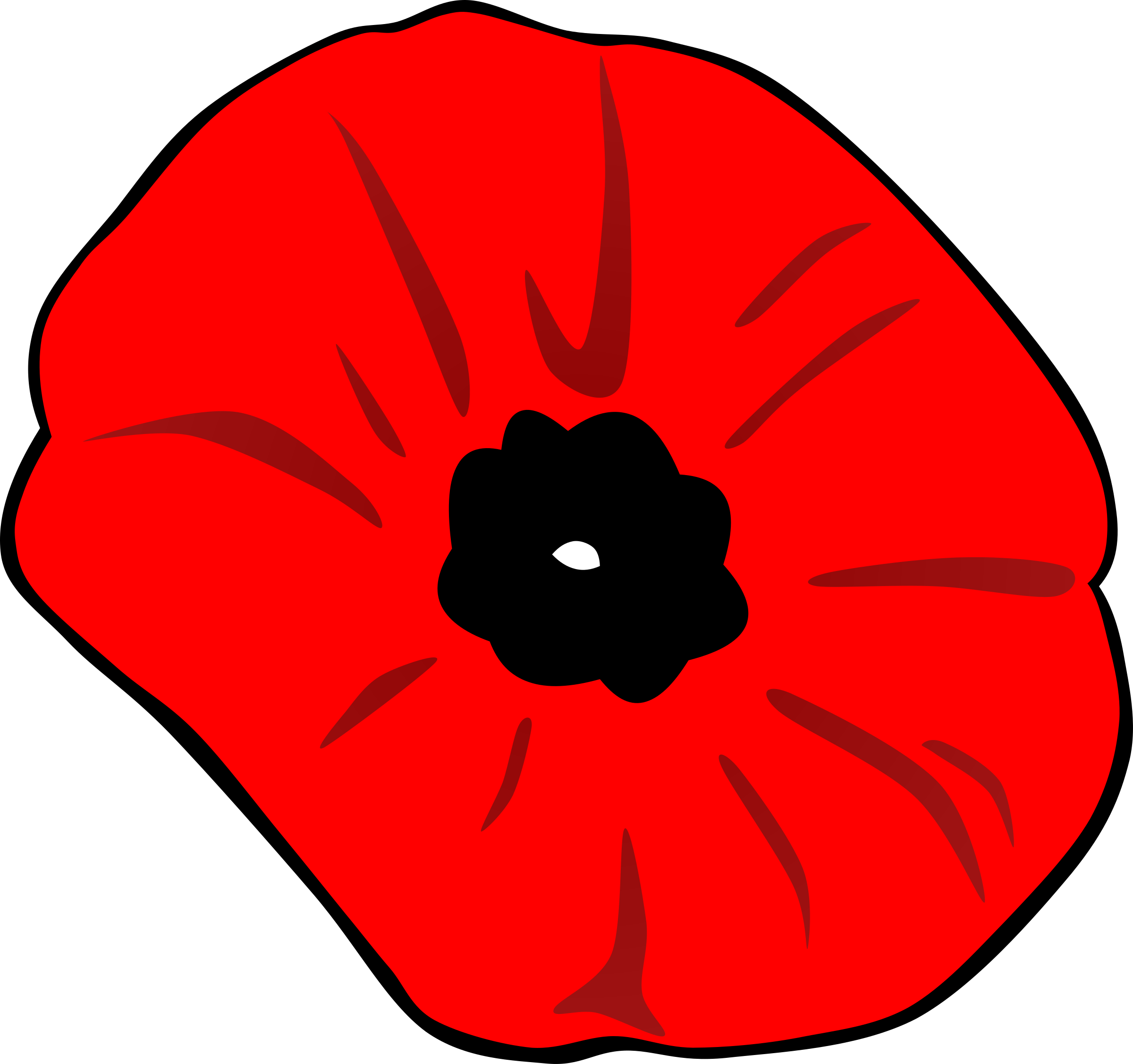 Poppy for Remembrance Day Clip arts