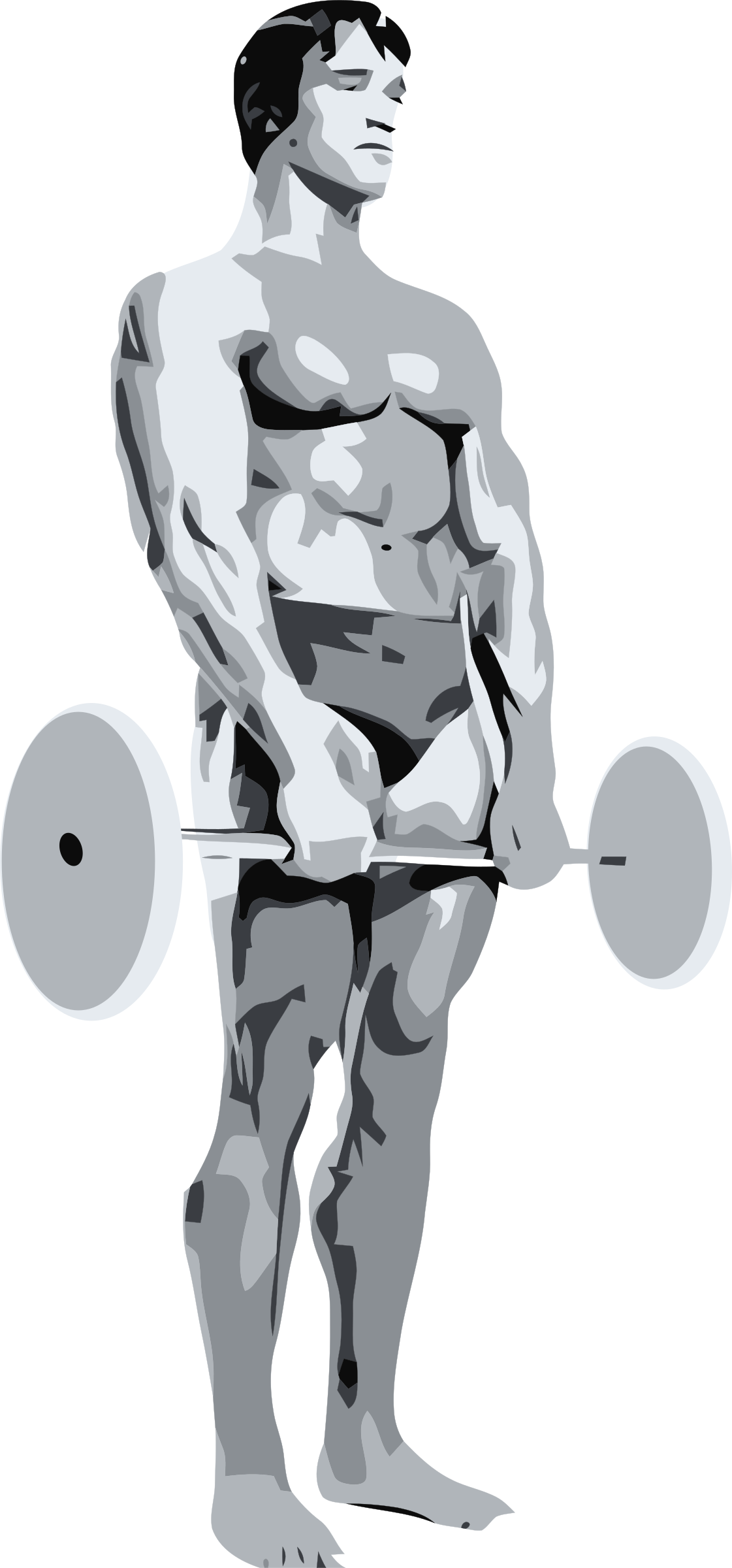 Posing Bodybuilder PNG icon