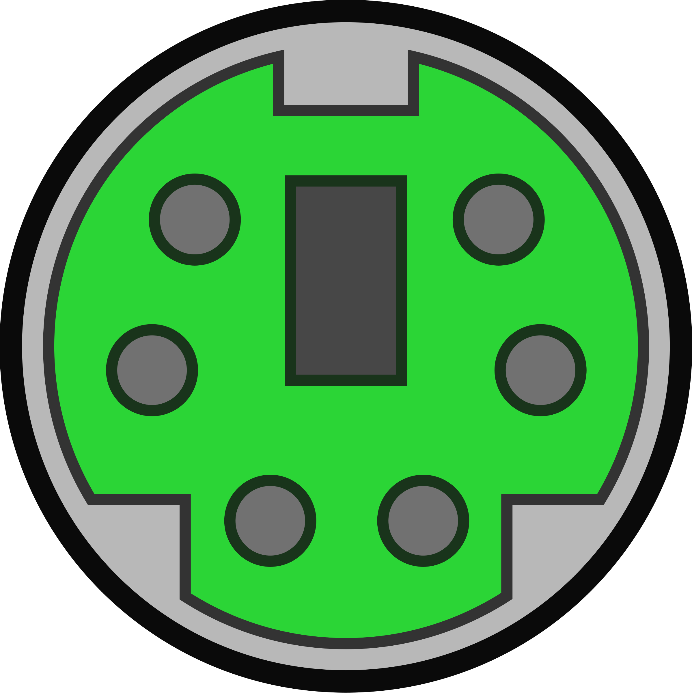 PS2 Mouse Port PNG icon